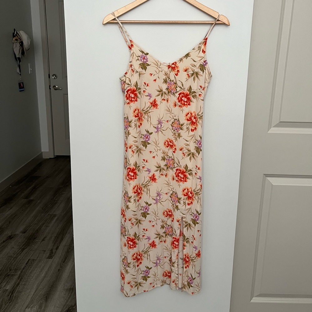 Floral midi dress